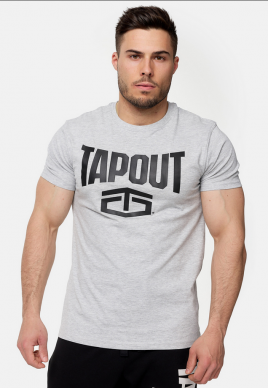 Pánské triko TAPOUT ACTIVE BASIC - šedé