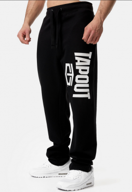 Pánské tepláky TAPOUT ACTIVE BASIC - černé