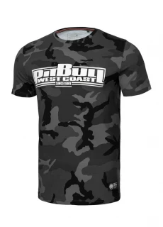 PitBull West Coast Triko Classic Boxing Slim fit 190 - Black Camo