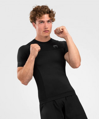 Rashguard VENUM G-Fit Air Kr. rukáv - černý