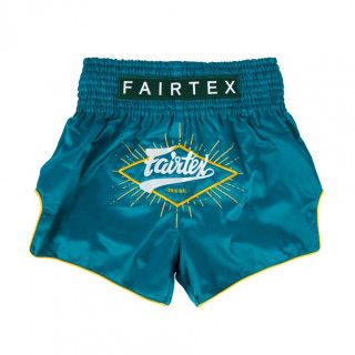 Thai šortky Fairtex BS1907 Focus - zelené