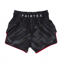 Thai šortky Fairtex BS1901 Stealth - černé