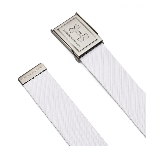 UNDER ARMOUR Pásek M's Webbing - bílý
