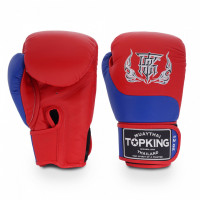 Boxerské rukavice TOP KING POWER - červeno modré