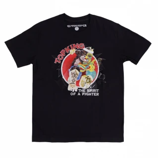 Pánské Muay Thai triko TOP KING TKTSH-030 - černé