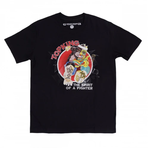 Pánské Muay Thai triko TOP KING TKTSH-030 - černé