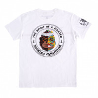 Pánské Muay Thai triko TOP KING TKTSH-029 - bílé