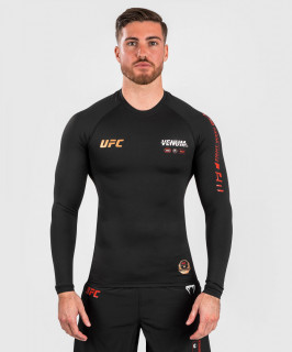Rashguard VENUM UFC Adrenaline Fight Week Dl. rukávem - black