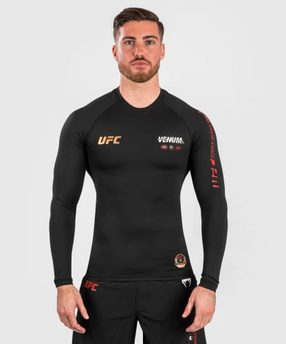 Rashguard VENUM UFC Adrenaline Fight Week Dl. rukávem - black