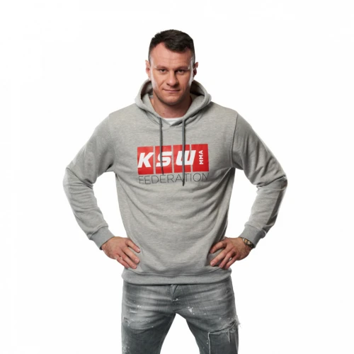 Pánská mikina KSW FEDERATION GREY