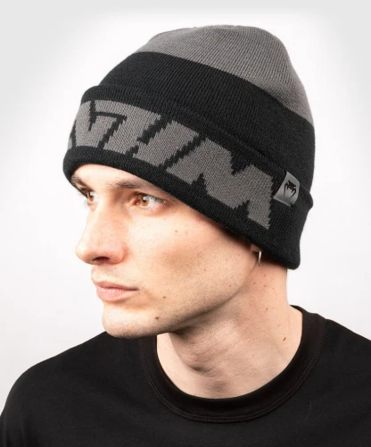 VENUM Zimní čepice Connect Beanie - černo/tmavě šedá
