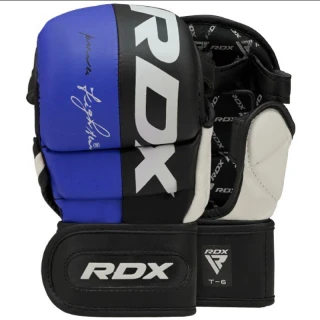 RDX MMA Rukavice REX T6 - 7 oz modré