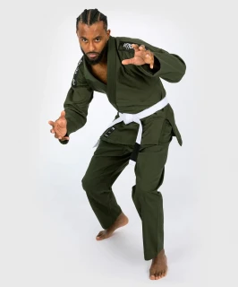 Kimono na BJJ Venum First GI - Khaki + Bílí pásek zdarma