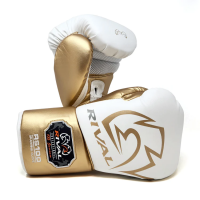 Šněrovací Boxerské rukavice RIVAL RS100 Professional - zeleno/zlaté