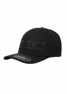 Pánská kšiltovka PitBull West Coast stretch fitted full cap HILLTOP - černá