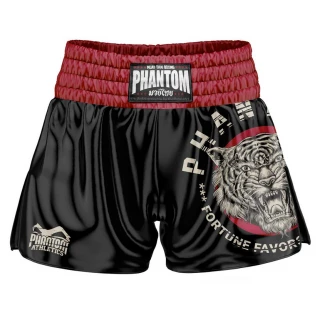Muay Thai trenýrky PHANTOM tiger unit - černé