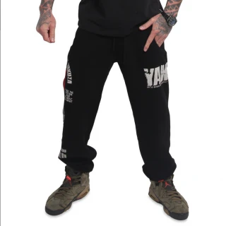 Yakuza Pánské tepláky Teach Loose - černé