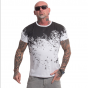 Další: Yakuza Pánské tričko SPLASH ALLOVER - bílo/černé