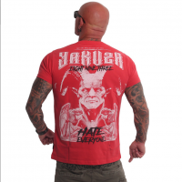Yakuza Pánské tričko Hate - červené