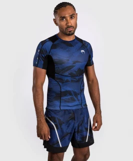 Rashguard VENUM Electron KR.rukáv 3.0 - modrý