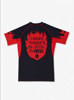 Rashguard Manto s Kr.rukáv HELL - černý