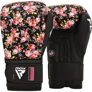 RDX Dětské Boxerské rukavice FL6 Floral - černé