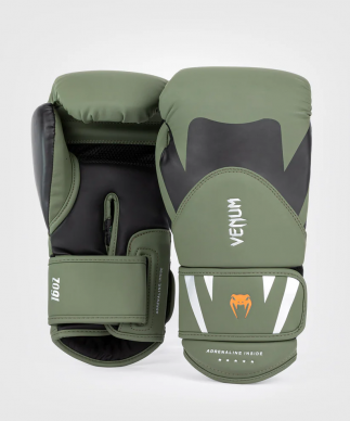 Boxerské rukavice VENUM CHALLENGER 4.0 - khaki/černé