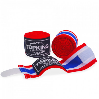 Boxerské bandáže TOP KING TKHWR-01- THAI FLAG