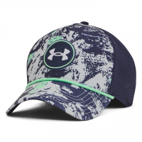 Under Armour Kšiltovka Driver Snapback Golf Cap - šedo/modrá