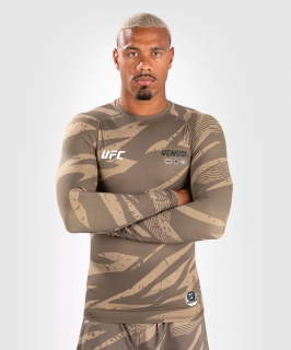 Rashguard VENUM UFC Adrenaline by Venum Fight Week Performance Dl. rukávem - desert Camo