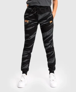 Dámské tepláky UFC Adrenaline by Venum Fight Week Cotton- urban camo
