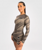 Dámský Rashguard VENUM DL. rukáv UFC Adrenaline by Venum Fight Week - desert camo