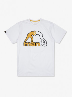 Pánské Triko Manto LOGO - bílé