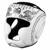 Přilba PHANTOM muay thai - bílá