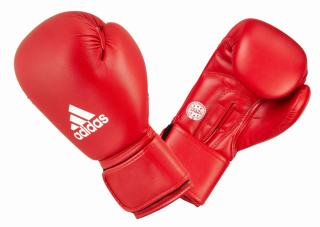 Boxerské rukavice Adidas WAKO Training - červené