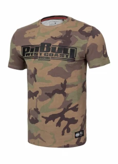 PitBull West Coast Triko Classic Boxing Spandex 190 - Woodland Camo