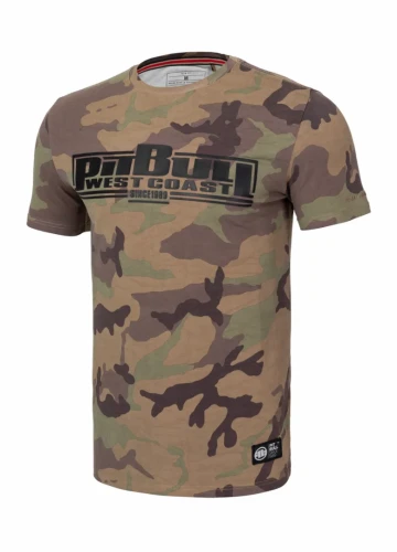 PitBull West Coast Triko Classic Boxing Spandex 190 - Woodland Camo