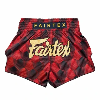 Thai šortky Fairtex BS1919 - červené
