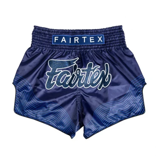 Thai šortky Fairtex BS1930 Blue Ocean