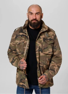 Pánská letní bunda Pitbull West Coast M65 - maskáčová