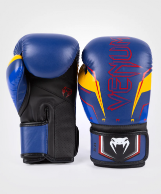 Boxerské rukavice VENUM ELITE Evo - modro/žluté