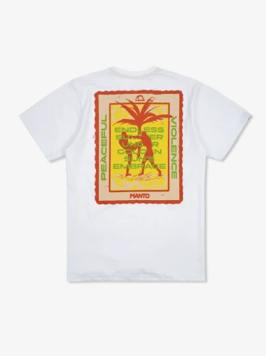 Pánské Triko Manto ENDLESS SUMMER - bílé