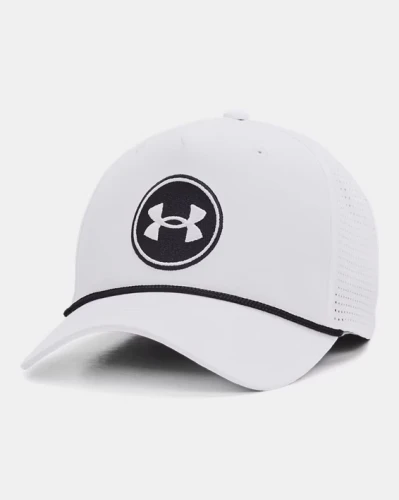 Under Armour Kšiltovka Driver Snapback Golf Cap - bílá