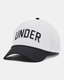 Under Armour Kšiltovka Driver Snapback Golf Cap - bílá