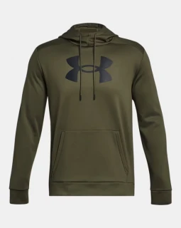 Pánská mikina UNDER ARMOUR Fleece Big Logo - zelená