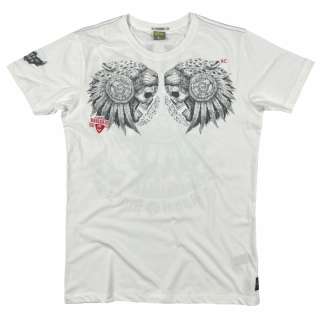 Yakuza Premium Pánské tričko YPS-3700 - bílé
