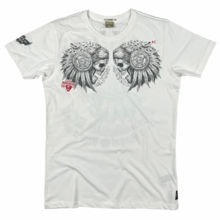 Yakuza Premium Pánské tričko YPS-3700 - bílé