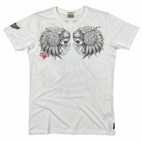 Yakuza Premium Pánské tričko YPS-3700 - bílé