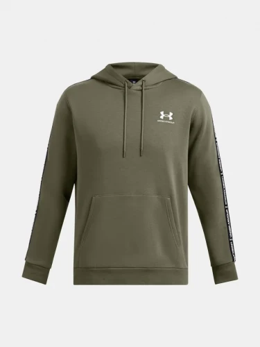 Pánská mikina UNDER ARMOUR Icon Fleece HD Taping - zelená