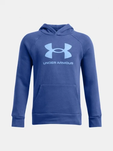 Chlapecká mikina Under Armour UA Rival Fleece BL - modrá